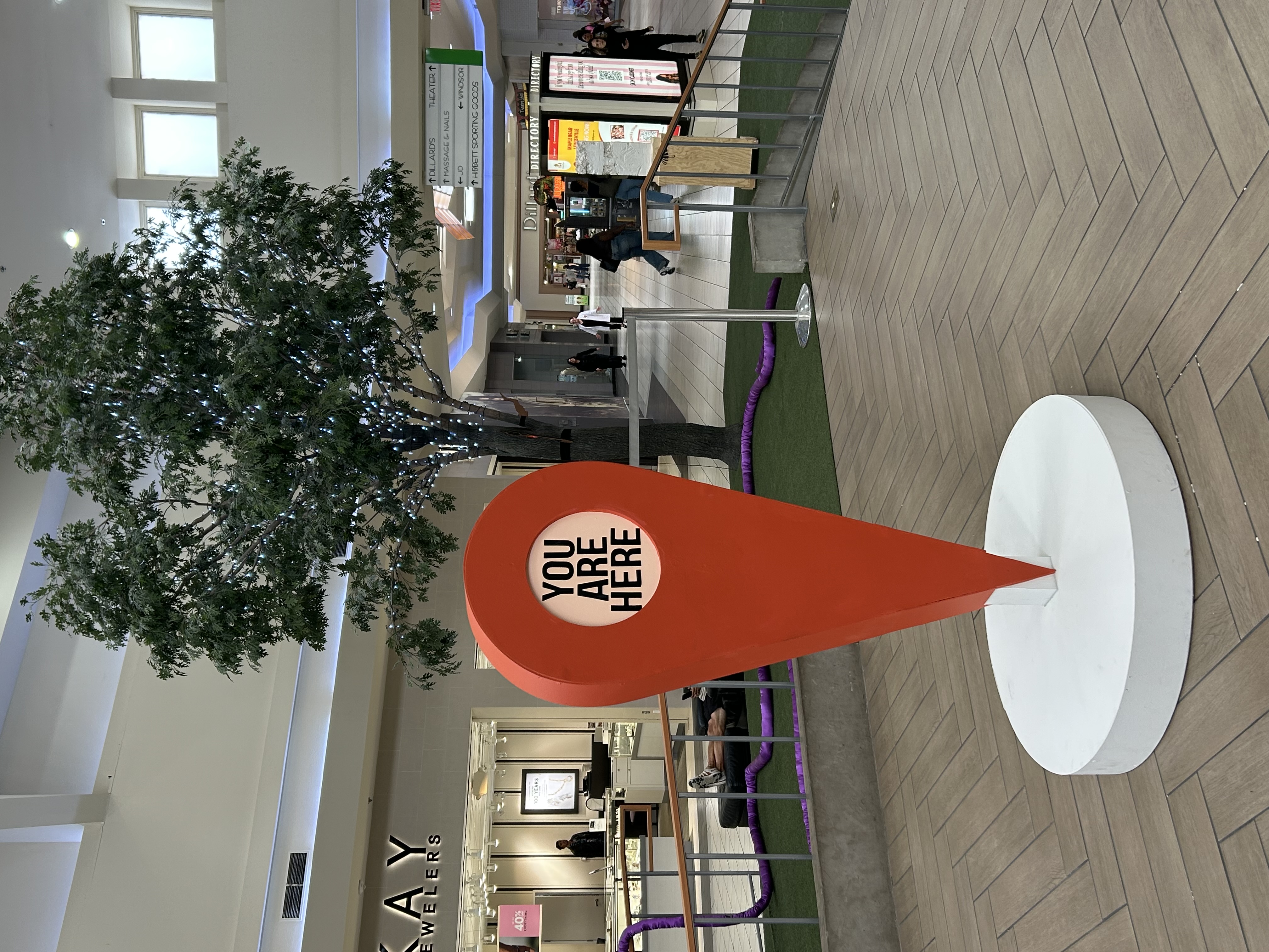 Interactive public art marker and event installation in Dallas-Fort Worth